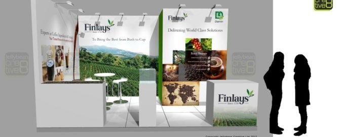 Finlays Exhibition Stand Drinktec Tade Fair Germany