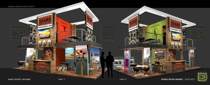Exhibition booth designs World Travel market London