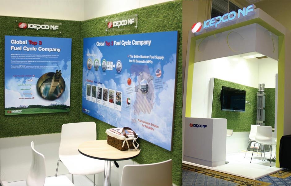 Exhibition stand Kepco WNA 2013