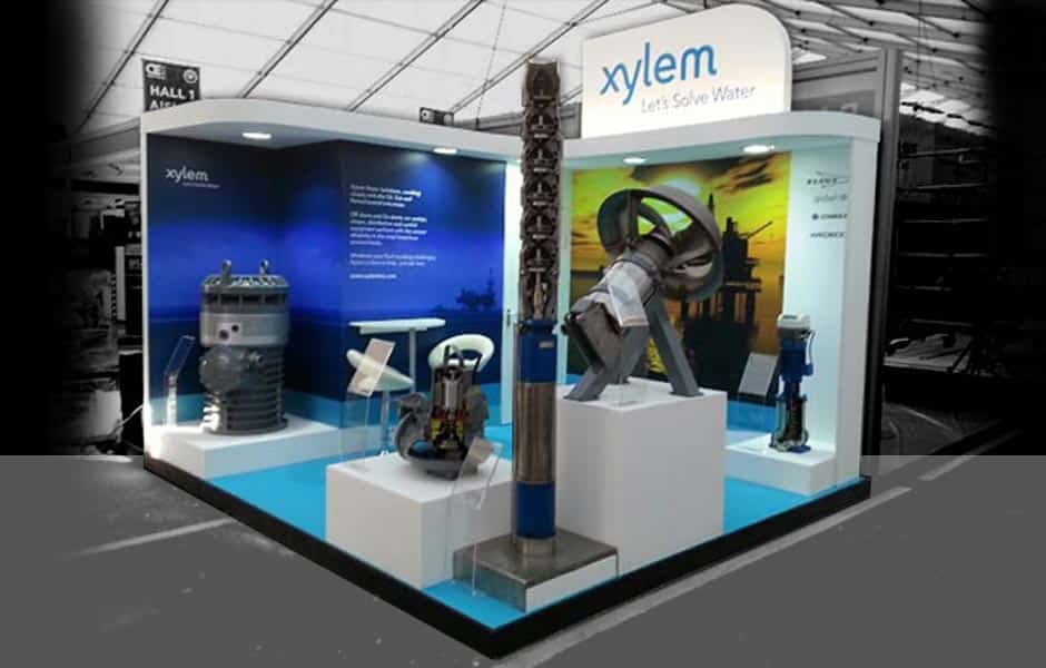 Exhibition stand Xylem Off Shore Europe