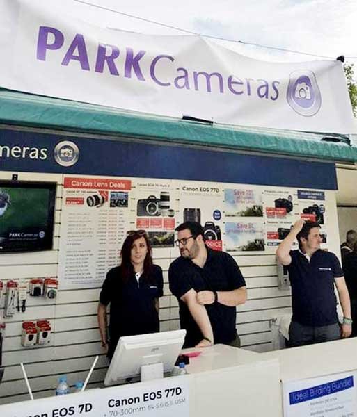 Park Cameras Rutland Birdfair Exhibition Design Build