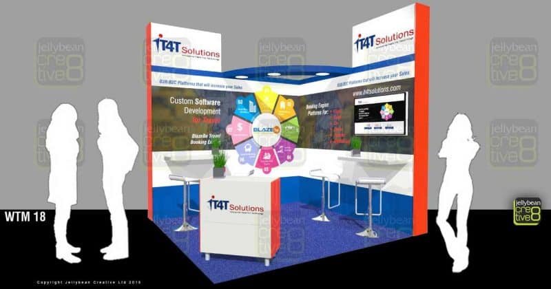 WTM exhibitio stall design UK London