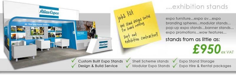 Exhibition Stand Builders & Exhibition Stand Designers UK